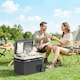 image 2 of Outsunny 40L Compressor Car Fridge Freezer, Dual Zone with App Control | Black | Black | 69.2L x 45.3W x 45H cm