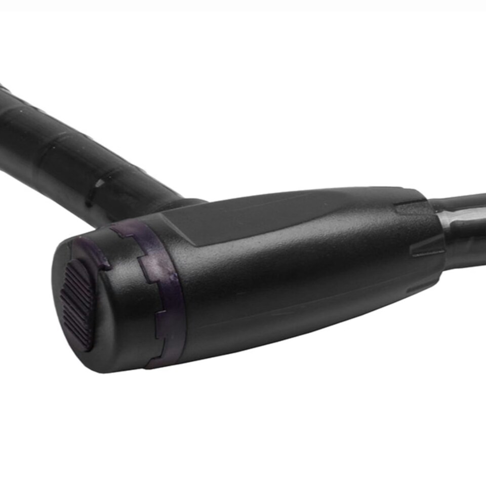 image 1 of Sport Direct 18mm x 80cm Armoured Cable Bike Lock Black