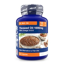 Flaxseed Oil 1000mg, 360 Softgels, High Strength ALA, Fish Oil Alternative