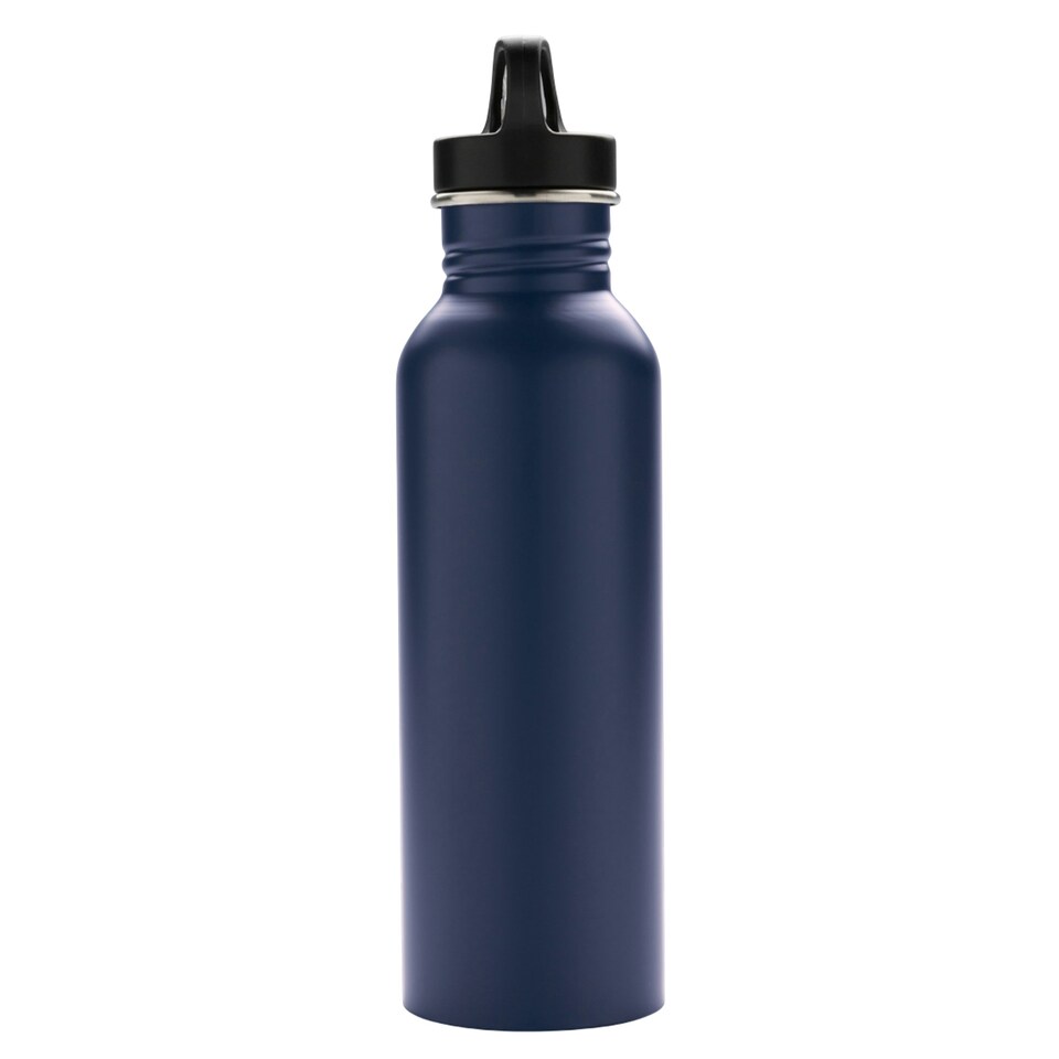image 1 of XD Collection Deluxe Stainless Steel Active 710ml Bottle - Navy - One Size Blue | One Size