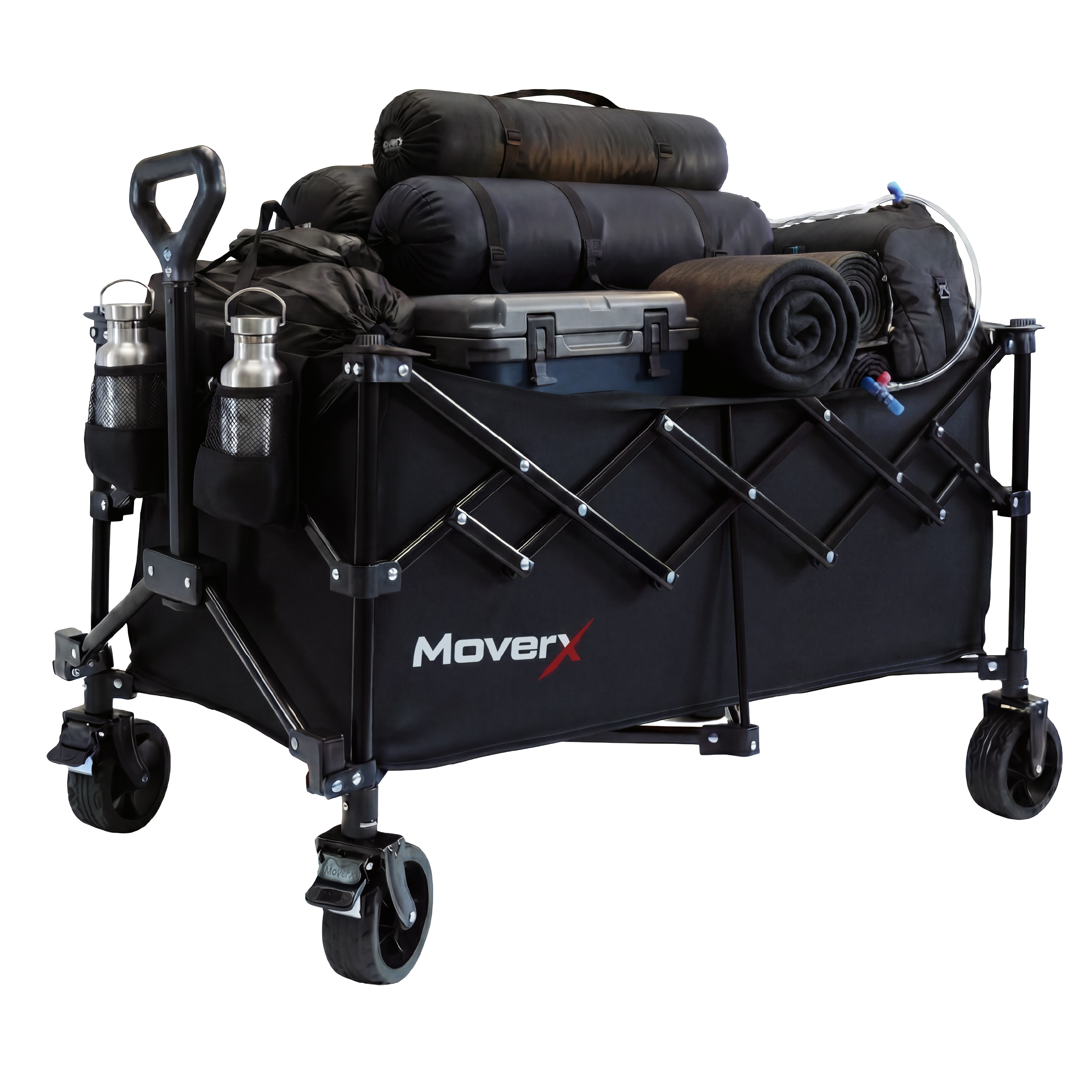 MoverX 220L/100kg Lightweight Folding Camping Trolley / Festival Wagon