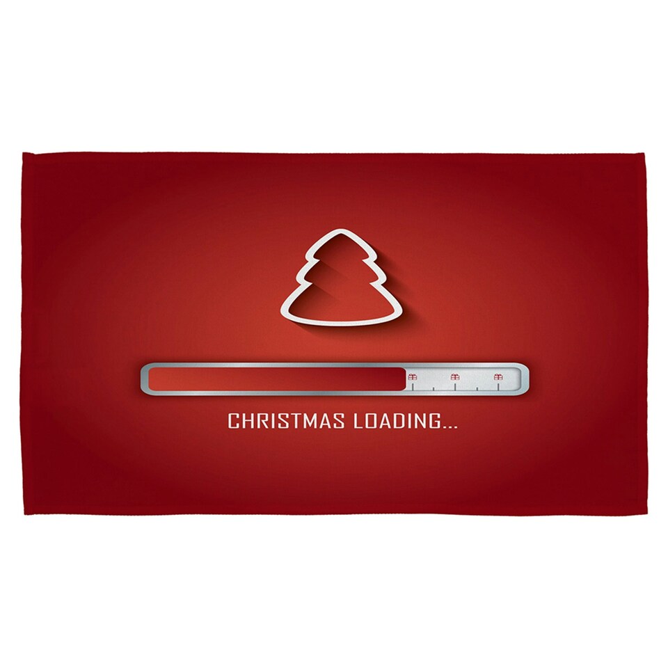 Christmas loading (kitchen towel)