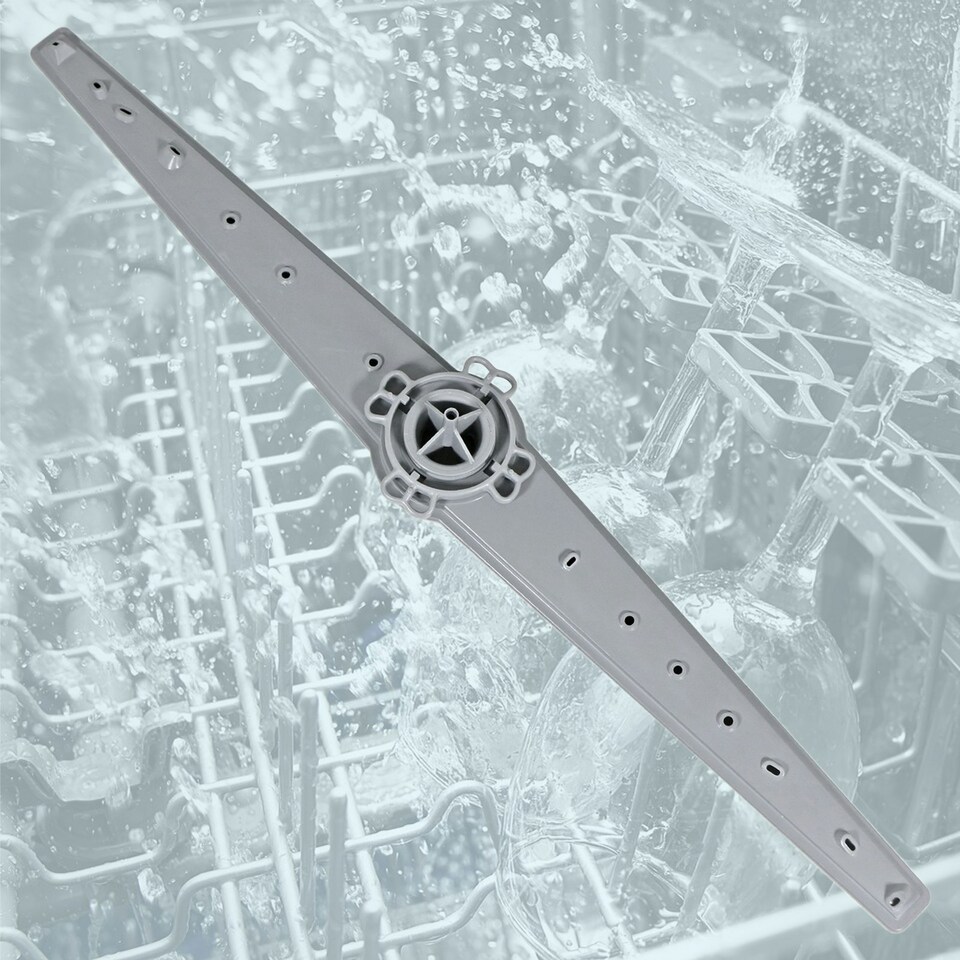 image 1 of SPARES2GO Upper Spray Arm for Logik LDW60B22 LDW60W22 LID60W18 LID60W22 Dishwasher