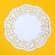 image 1 of White Round Paper Doilies 21cm - Pack of 28
