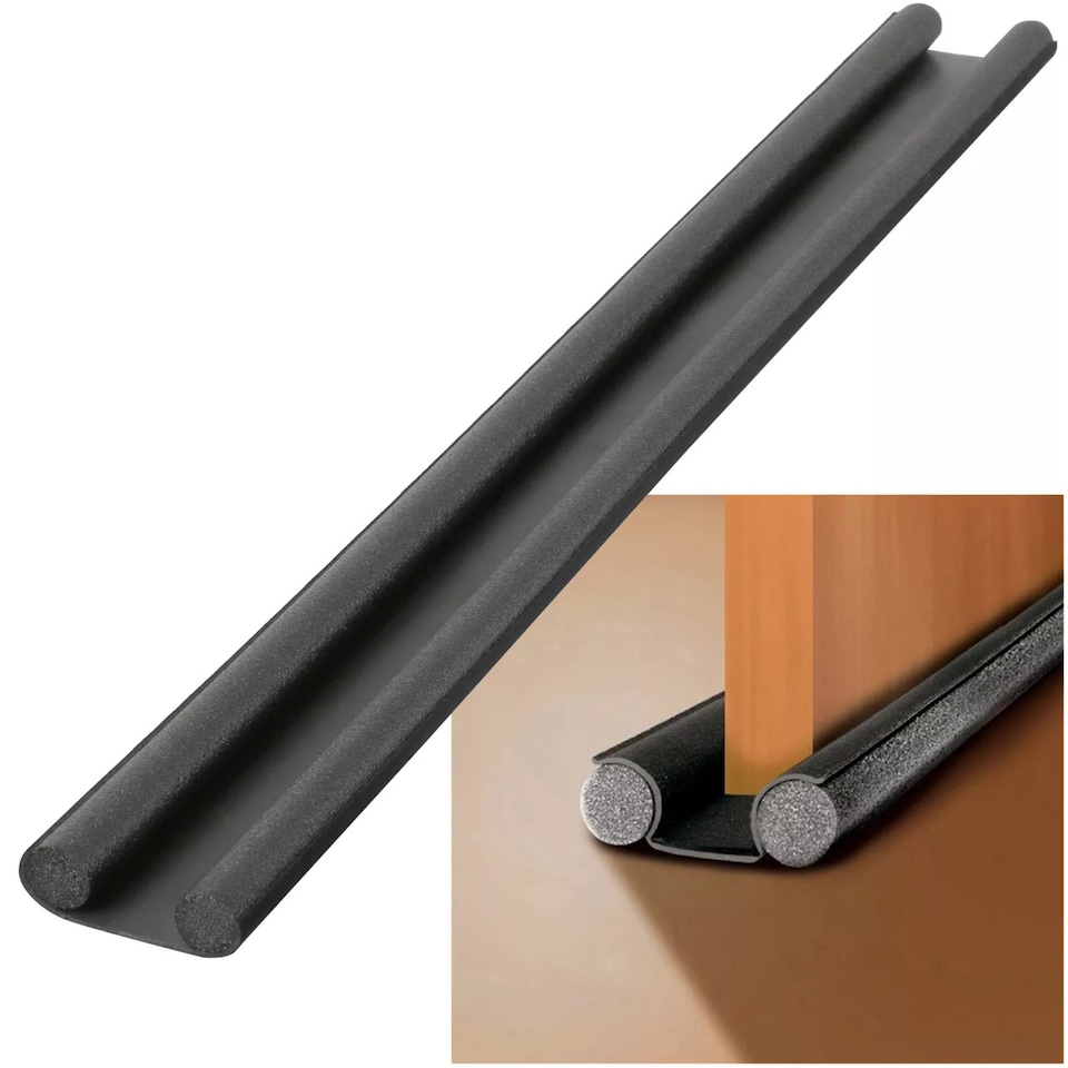 image 1 of 93cm Foam Door Draft Excluder Weather Seal Tape