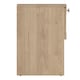 image 4 of Brande Nightstand with1 Frame Drawer in Jackson Hickory Brown