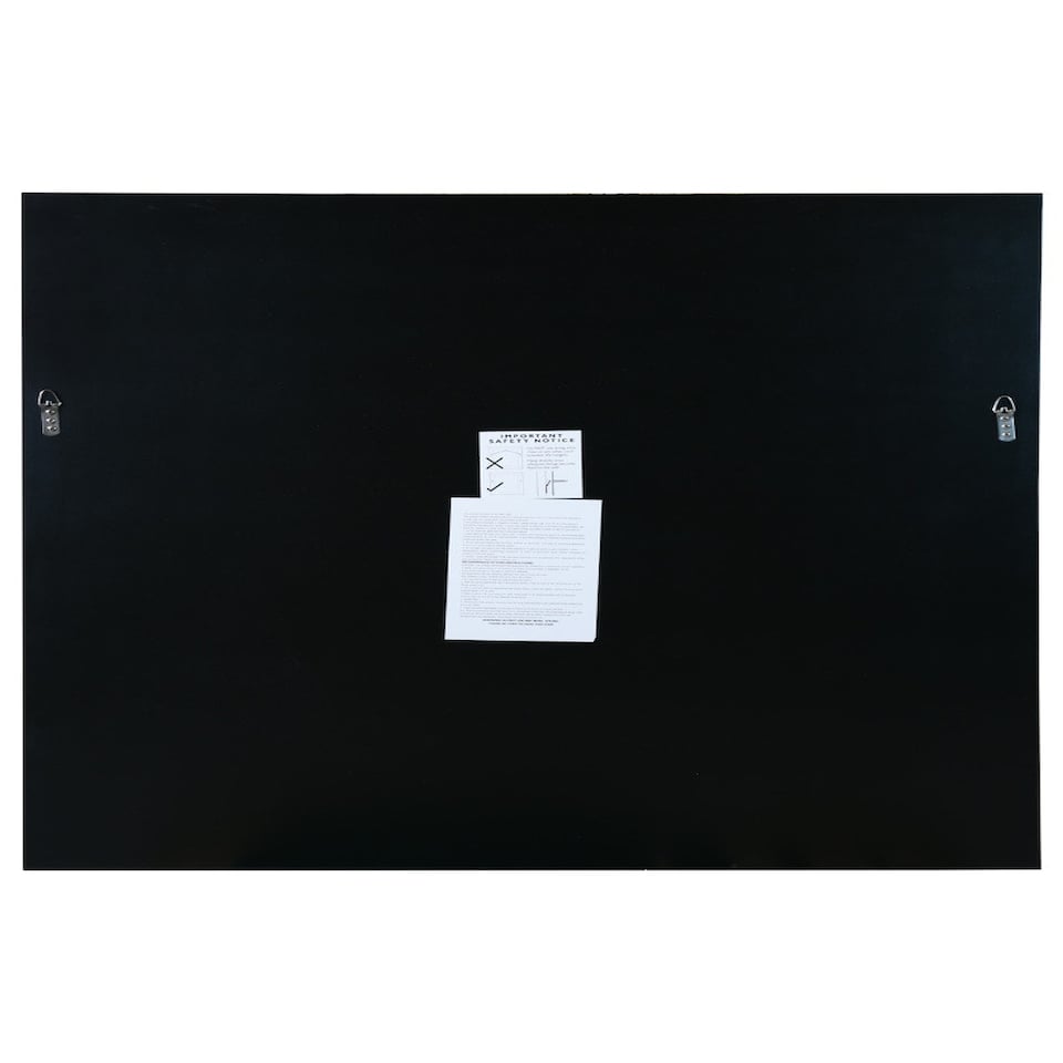 image 1 of The Moderni - All Glass Modern Bevelled Square Wall Mirror 39" X 39" (100x100CM) | Multi