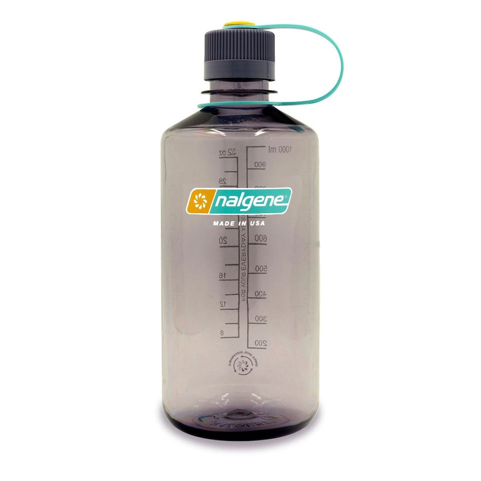 image 1 of Nalgene Narrow Mouth 1L Tritan Sustain Water Bottle - Aubergine