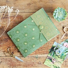 Medium Sari Fabric Photo Album
