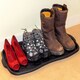 image 2 of 1 x Multipurpose Non-Slip Heavy Duty Tidy Boot Tray Shoe Organiser Black