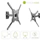 image 1 of Swivel Tilt Wall Mount Bracket For  32 40 42 47 55" TV LED LCD 3D 100-400mm