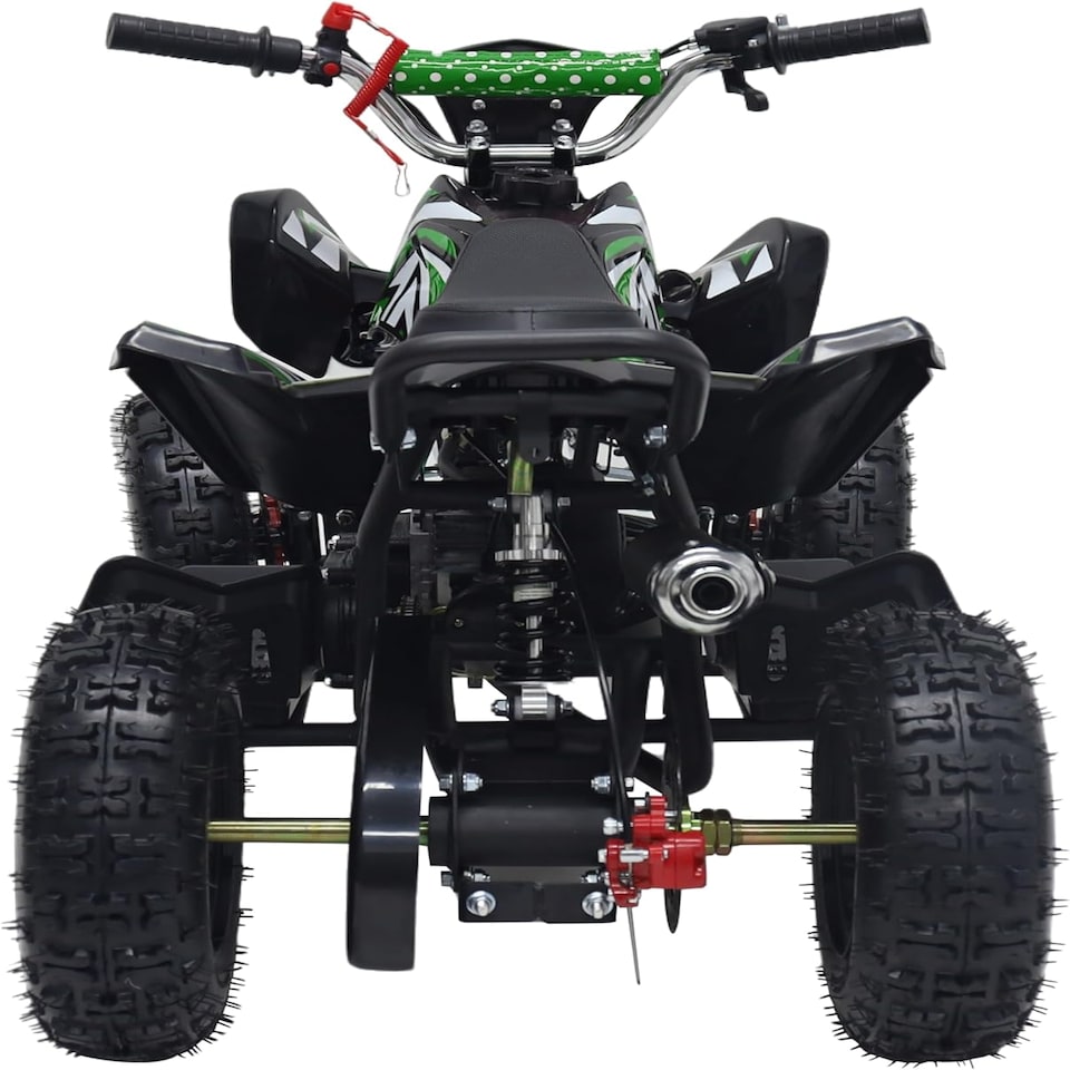 image 1 of Alivio 49CC Kids Mini Petrol Quad Bike (Green)