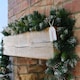 image 4 of 270cm x 25cm Samuel Alexander Frosted Glacier Christmas Garland with Pine Cones