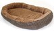 image 3 of Actiaspet Jute Orthopaedic Soft Dog Bed - 40mm Massage Foam Cushion with Fleece Lining & Non Slip Base (Brown, X Large)