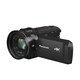 image 1 of Panasonic HC-VX3E-K Black 4K Camcorder with 24x Zoom