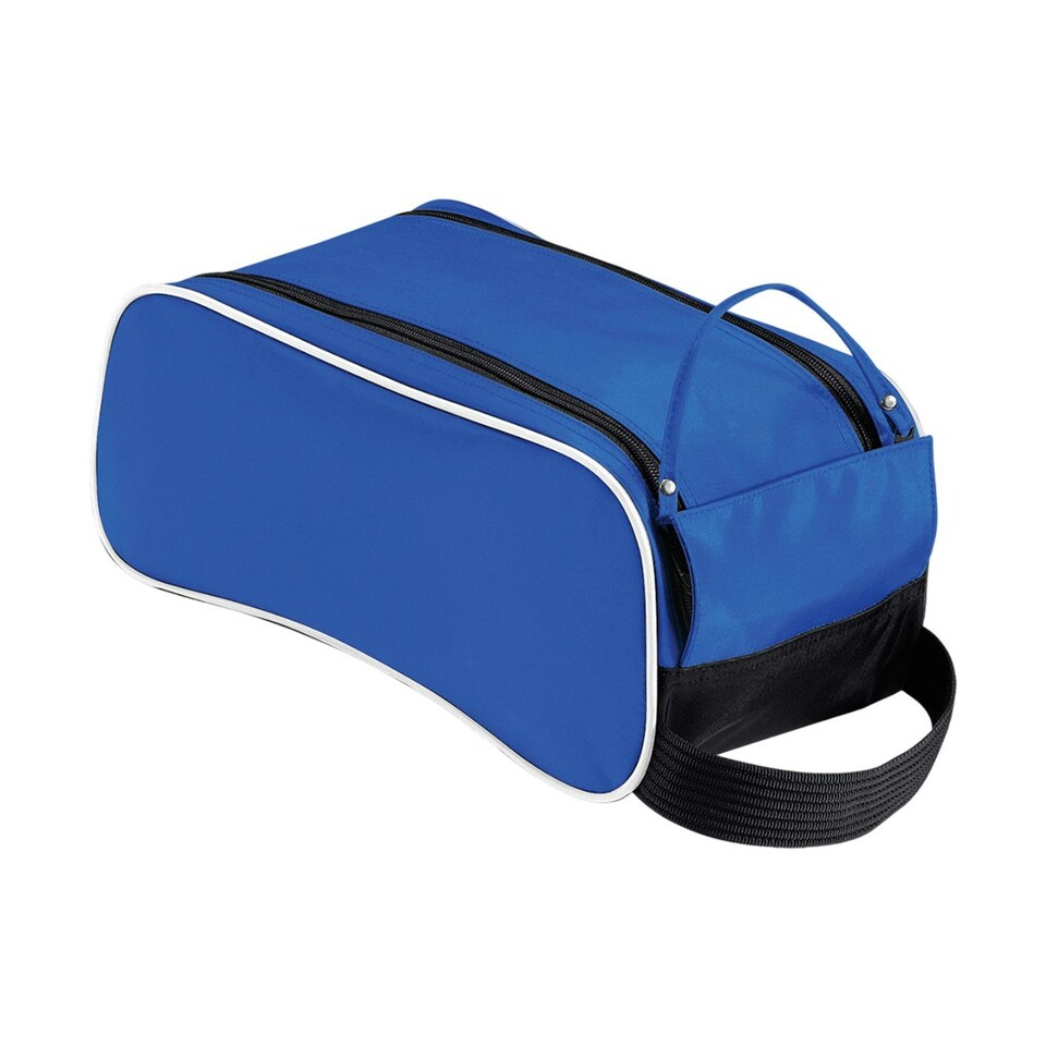 image 1 of Quadra Teamwear Shoe Bag - Royal Blue/Black/White - One Size Blue | One Size