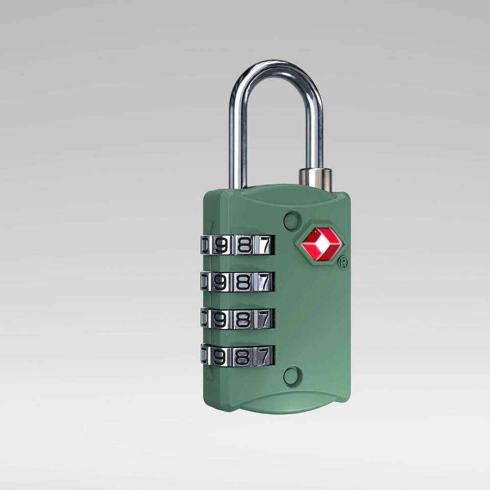 image 1 of Travel TSA Lock - Sage Forest