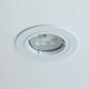 image 3 of Set of 16 - White GU10 Fixed Recessed Downlights White