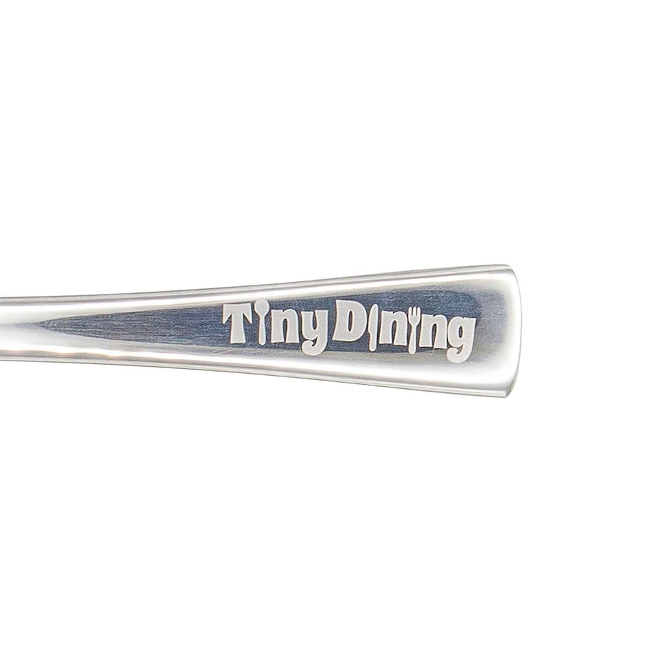 image 1 of Tiny Dining 12pc Stainless Steel Children's Cutlery Set
