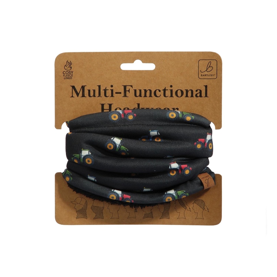 Bartleby Multifunctional Fleece Lined Snood Headwear Modern Tractor