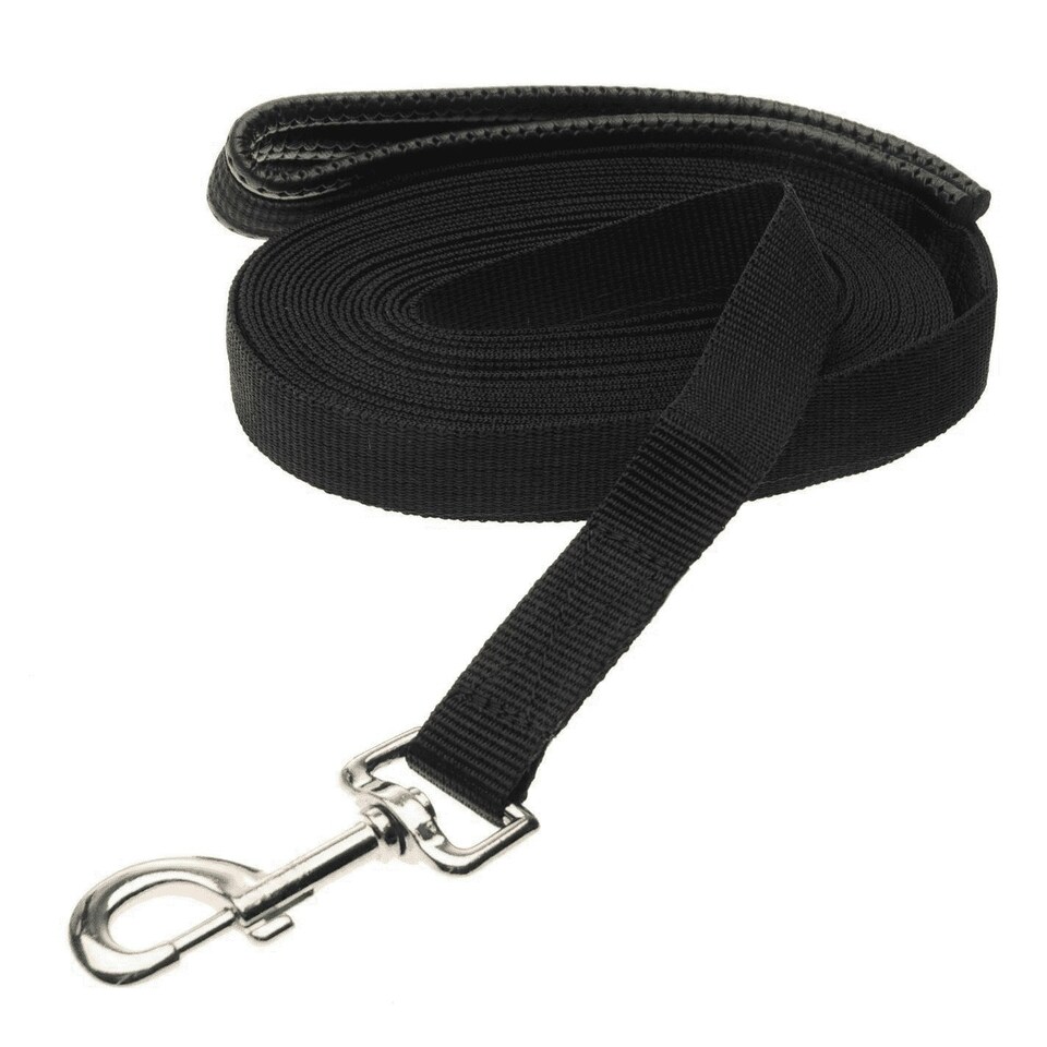 Kincade Equigrip Lunge Rein - Black - 8m