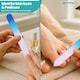 image 7 of Turquoise Glass Nail File Set, Gel & Acrylic Nails - 3pcs