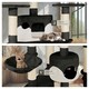 image 5 of Cat Tree Fippi - 201 cm tall, sisal cat scratching post, toy & anti-tip bracket - Black/White