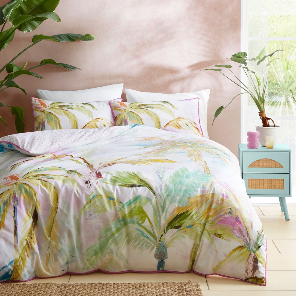 image 1 of Appletree Leilani Duvet Cover Set Green