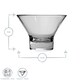 image 3 of Bormioli Rocco Ypsilon Ice Cream Bowls - 375ml - Pack of 6 | Clear | Clear