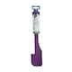 image 5 of Colourworks Silicone Kitchen Spatula Purple 28cm
