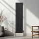 image 4 of Oval Column Radiator 1600mm x 360mm Black