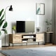 image 2 of HOMCOM TV Stand for TV up to 50 Inches with Storage Coffee