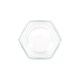 image 7 of Argon Tableware Hexagonal Glass Jam Jars with Yellow Gingham Lids - 250ml - Pack of 12