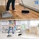 image 8 of Long Handled Upright Dustpan and Brush Set Ergonomic Standing Sweeper