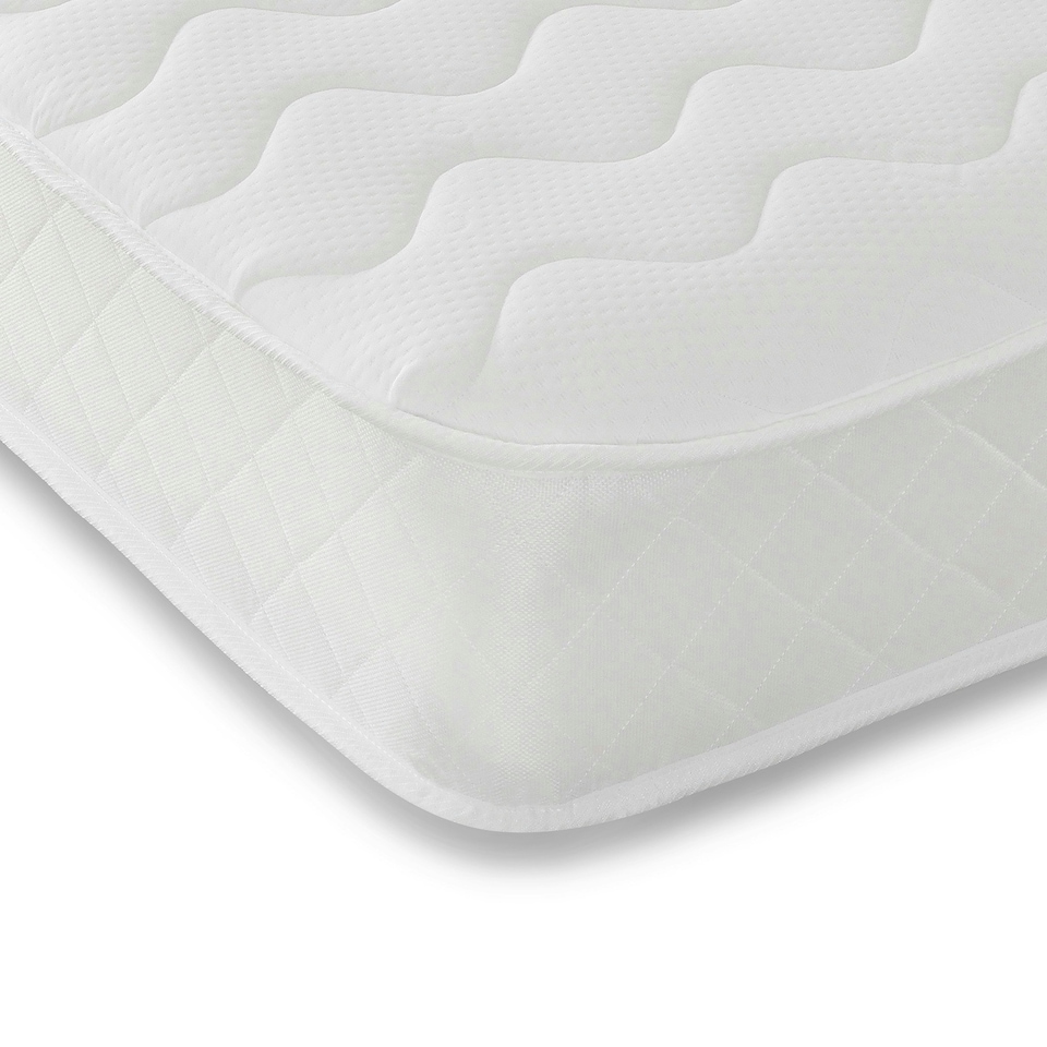 image 1 of Close Flame Hybrid Mattress - Soft Feel, Deep Quilted Plush Sleep Surface White | Small Double