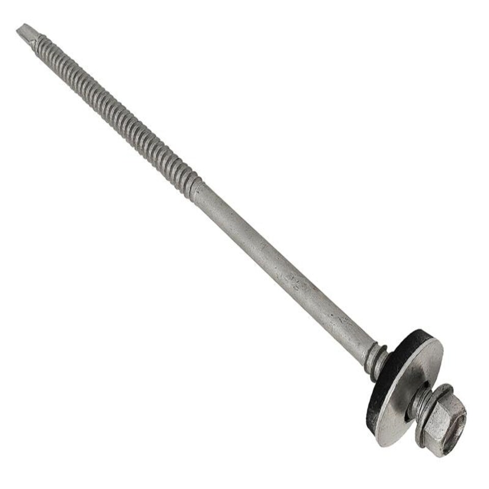 Forgefix Techfast Composite Panels To Steel Hex Screw No.3 Tip 5.5 X 185Mm Box 50