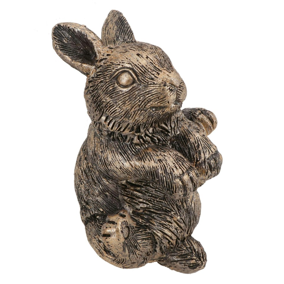 image 1 of Rabbit Plant Pot Hanger Garden Home Yard Ornament Statue Vase Hugger
