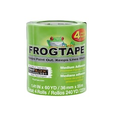 Shurtape Frogtape Multi-surface Masking Tape - Multi Colour - 36mm x 55m, Pack of 4