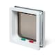 image 3 of Cat Mate 4-Way-Locking Cat Flap with Door Liner to 50mm (2 inches) – White (235W)