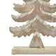 image 3 of White Wash Collection Large Tiered Tree Decoration - Wood - L6 x W27 x H50 cm - Brown
