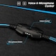 image 6 of Wired Gaming Headset for PC, PS4, PS5, XBOX, 3.5mm AUX with Microphone - August EPG100L Blue