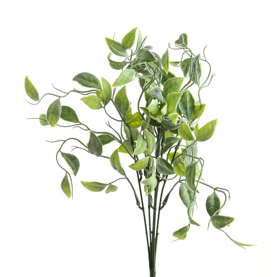 Hill Interiors Greenery Artificial Plant - Green - 40cm x 8cm x 8cm