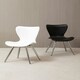 image 3 of Interiors by Premier Dining Chair, Effortless Cleaning Small Chair for Living Room, Space-Saving Small Chair, Curved Backrest Accent Chair