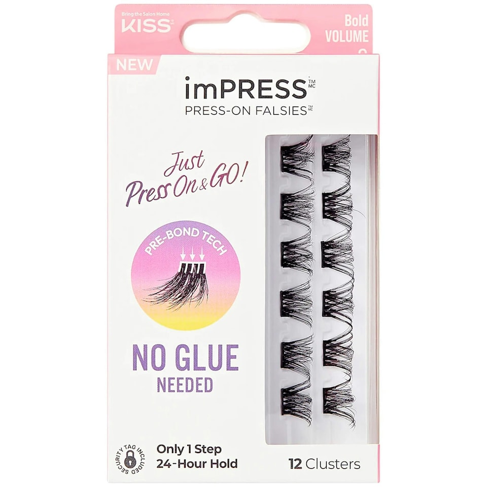 Kiss ImPRESS Press-On Falsies Bold Volume