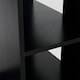 image 8 of HOMCOM Multi-Storage & Workstation Desk Table Storage Shelves Home Office Black