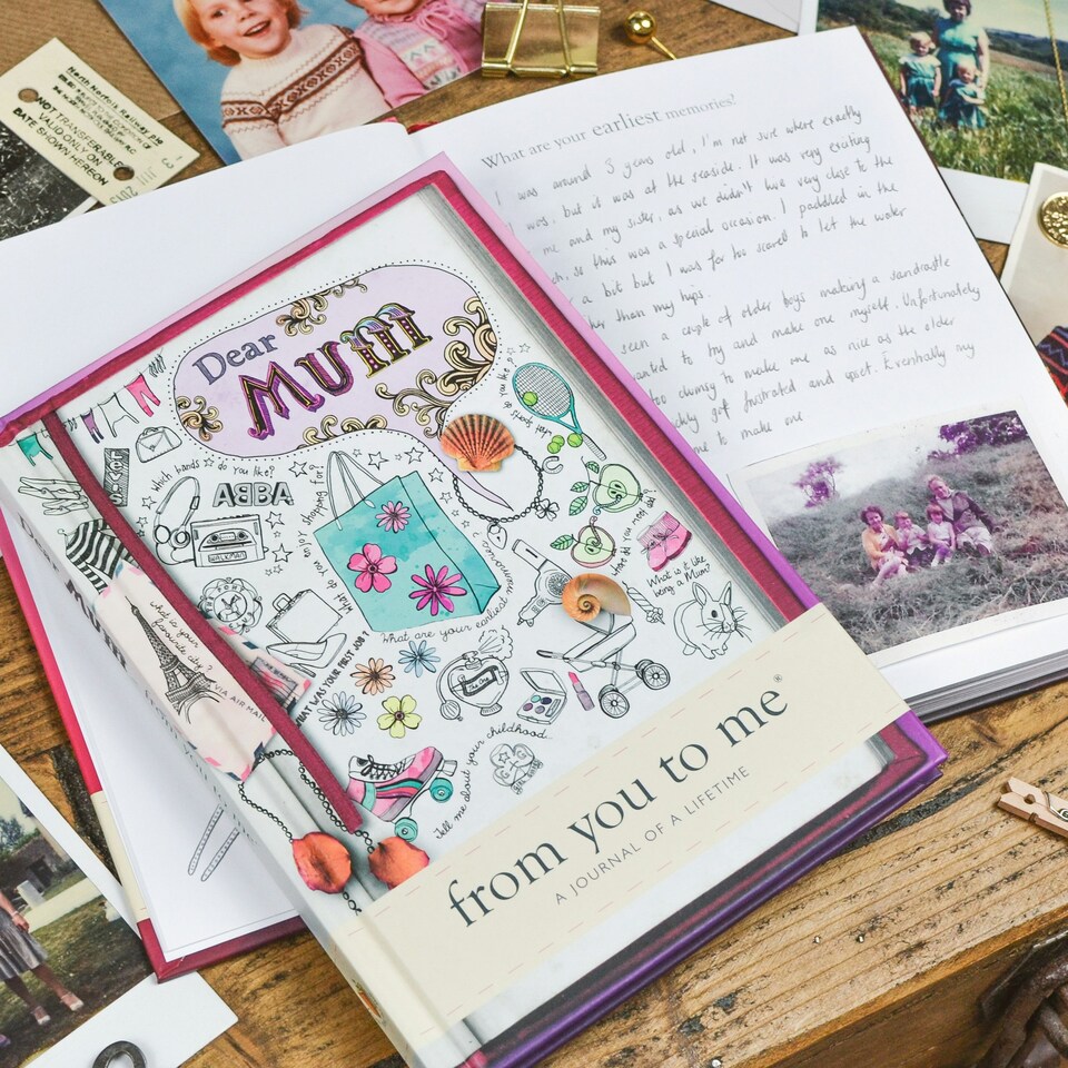 image 1 of Dear Mum Memory Journal - Sketch Collection