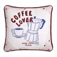 image 3 of Fusion Coffee Club Cushion Cover Blue