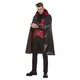 image 1 of Red & Black Devil Fancy Dress Costume Adult Mens Large