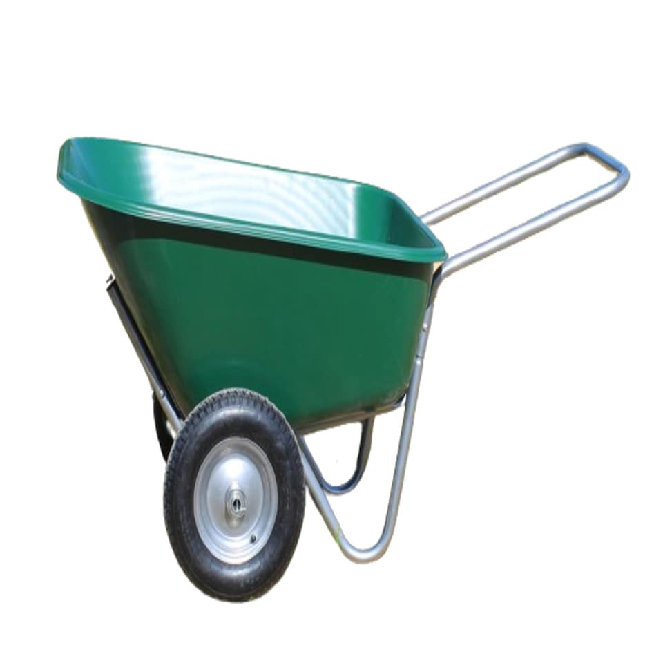 image 1 of 175 Litre Bristol Tool Company Garden Plastic Wheelbarrow with Pneumatic Wheels