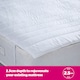 image 2 of Silentnight Ultrabounce Mattress Topper, Bouncy Filling, Hypoallergenic, 2.5 cm Thick,King